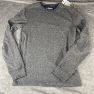 Avalanche Outdoor Supply Co Men's Long Sleeve Pullover Grey Small M-2207